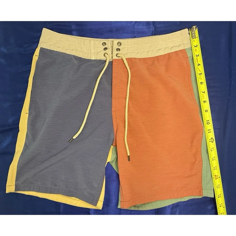 Faherty Board Shorts Men's 30 Colorblock - 7